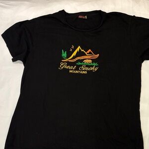 Vintage Smoky Mountains Embroidered Tee